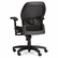 MLN3200 Mercado Mid-Back Mesh Chair, Mesh Back/Fabric Seat, Black By MAYLINE COMPANY