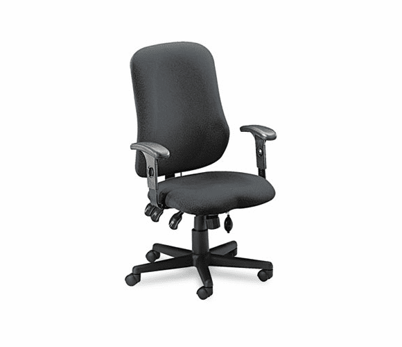MLN4019AG2110 Comfort Series Contoured Support Chair, Acrylic/Poly Blend Fabric, Gray By MAYLINE COMPANY