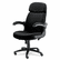 MLN6446AG2113 Big & Tall Executive Pivot-Arm Chair, Acrylic/Poly Blend Fabric, Black By MAYLINE COMPANY