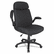 MLN6446AG2113 Big & Tall Executive Pivot-Arm Chair, Acrylic/Poly Blend Fabric, Black By MAYLINE COMPANY