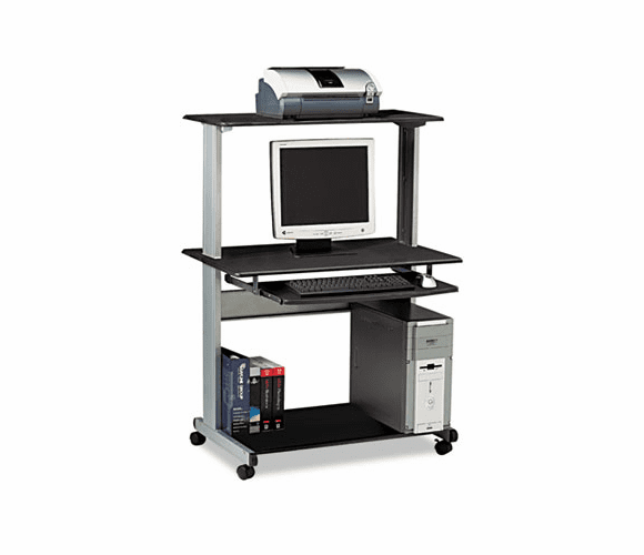 MLN8350MRANT Eastwinds Multimedia Workstation, 36w x 21d x 50h, Anthracite By MAYLINE COMPANY