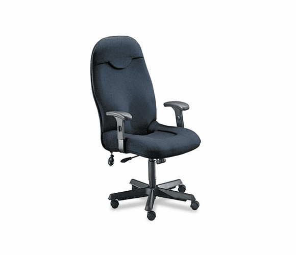 MLN9413AG2110 Comfort Series Executive High-Back Chair, Gray Fabric By MAYLINE COMPANY
