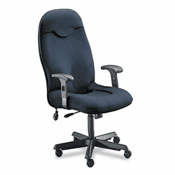 MLN9413AG2110 Comfort Series Executive High-Back Chair, Gray Fabric By MAYLINE COMPANY