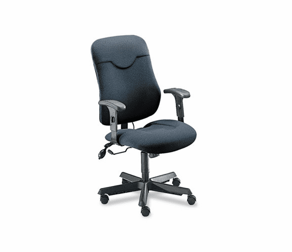 MLN9414AG2110 Comfort Series Executive Posture Chair, Gray Fabric By MAYLINE COMPANY