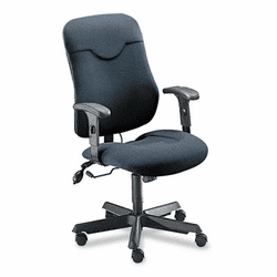 MLN9414AG2110 Comfort Series Executive Posture Chair, Gray Fabric By MAYLINE COMPANY