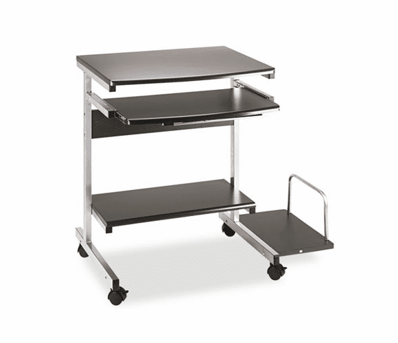MLN946ANT Eastwinds Portrait Mobile PC Workstation, 36�w x 19�d x 31h, Anthracite By MAYLINE COMPANY
