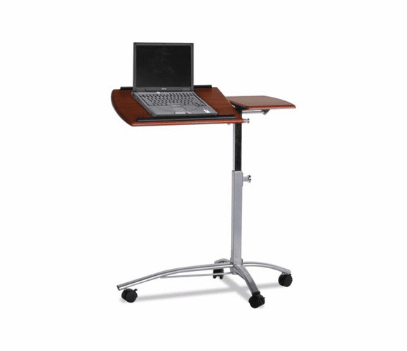 MLN950MEC Eastwinds Laptop Computer Caddy, 29�w x 20d x 27-38h, Medium Cherry By MAYLINE COMPANY