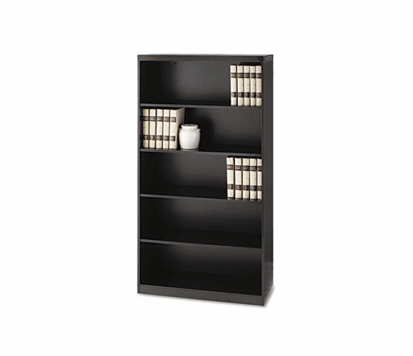 MLNAB5S36LDC Aberdeen Series Laminate 5-Shelf Bookcase, 36w x 15d x 68�h, Mocha By MAYLINE COMPANY