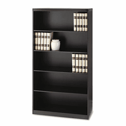MLNAB5S36LDC Aberdeen Series Laminate 5-Shelf Bookcase, 36w x 15d x 68�h, Mocha By MAYLINE COMPANY