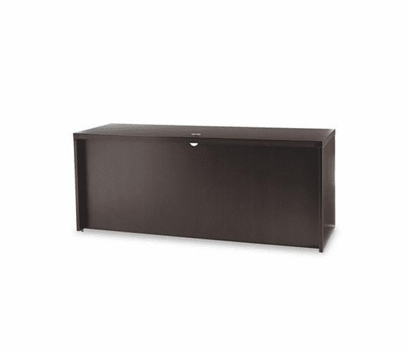 MLNACD7224LDC Aberdeen Series Laminate Credenza Shell, 72w x 24d x 29h, Mocha By MAYLINE COMPANY
