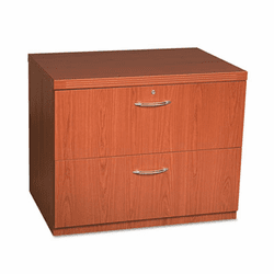 MLNAFLF36LCR Aberdeen Series Freestanding Lateral File, 36w x 24d x 29h, Cherry By MAYLINE COMPANY