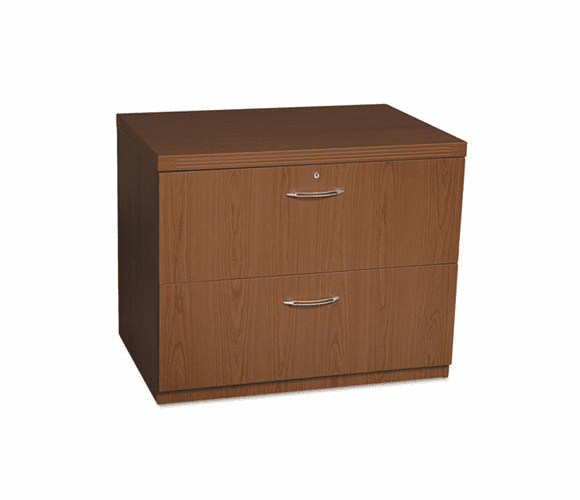 MLNAFLF36LDC Aberdeen Series Freestanding Lateral File, 36w x 24d x 29h, Mocha By MAYLINE COMPANY