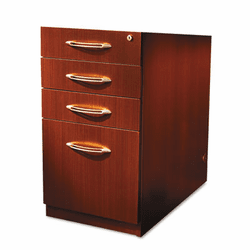 MLNAPBBF26LCR Aberdeen Series PBBF Laminate Desk Pedestal, 15w x 26d x 27h, Cherry By MAYLINE COMPANY