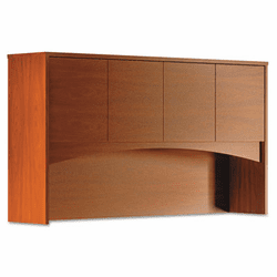 MLNBTHW72LCR Brighton Series Laminate Wood Door Hutch, 72w x 15d x 39�h, Cherry By MAYLINE COMPANY