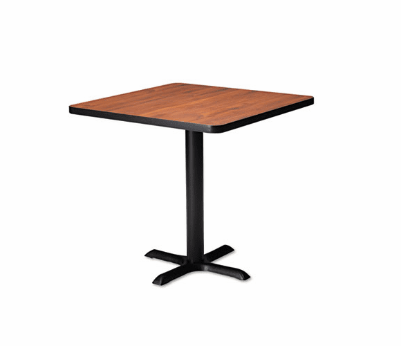 MLNCA28B2025 Hospitality Table "X" Pedestal Base, 28" High, Black By MAYLINE COMPANY