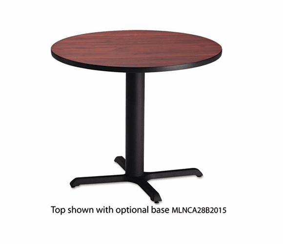 MLNCA30RTRMH Bistro Series 30" Round Laminate Table Top, Regal Mahogany By MAYLINE COMPANY