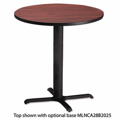 MLNCA36RTRMH Bistro Series 36" Round Laminate Table Top, Regal Mahogany By MAYLINE COMPANY