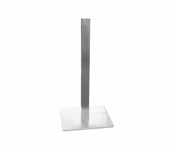 MLNCA411S Hospitality Table Steel Square Tube Pedestal Base, 19-3/4 x 19-3/4 x 41, Silver By MAYLINE COMPANY