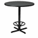 MLNCA42RTANT Bistro Series 42" Round Laminate Table Top, Anthracite By MAYLINE COMPANY