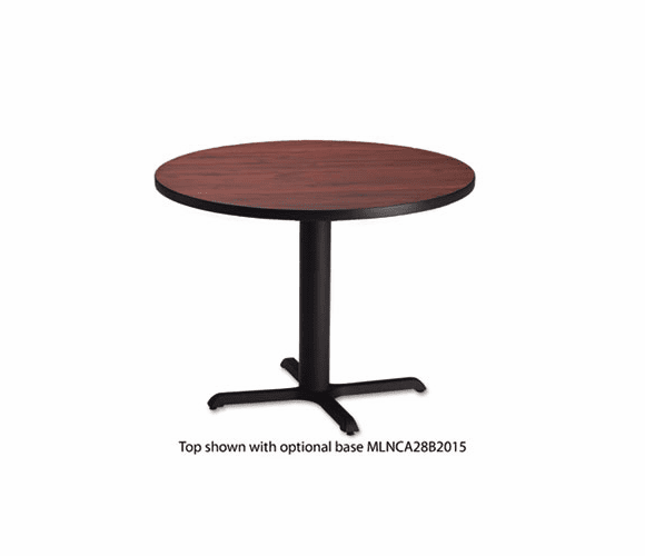 MLNCA42RTRMH Bistro Series 42" Round Laminate Table Top, Regal Mahogany By MAYLINE COMPANY