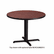 MLNCA42RTRMH Bistro Series 42" Round Laminate Table Top, Regal Mahogany By MAYLINE COMPANY