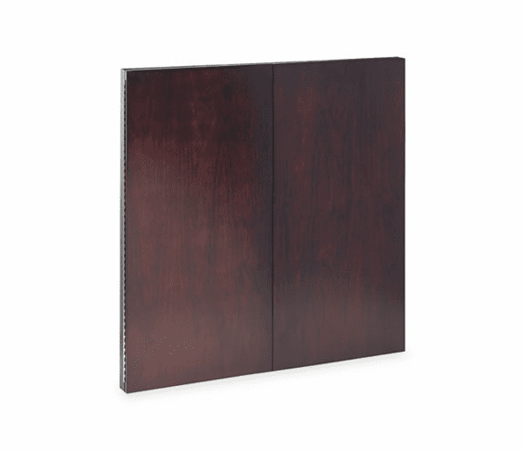 MLNCTMBMAH Corsica Series Veneer Dry Erase Presentation Board, 48 x 48, Mahogany Frame By MAYLINE COMPANY