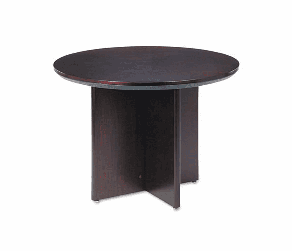 MLNCTRNDMAH Corsica Conference Series Round Table, 42 dia. x 29h, Mahogany By MAYLINE COMPANY