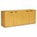 MLNHDC2072M Luminary Series Wood Veneer Hinged Door Credenza, 72w x 20d x 29h, Maple By MAYLINE COMPANY