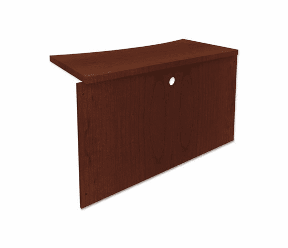 MLNMBR2448MC Mira Series Wood Veneer Bridge, 48w x 24d x 29h, Medium Cherry By MAYLINE COMPANY