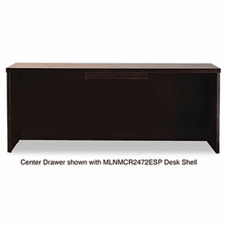 MLNMCD1ESP Mira Series Wood Veneer Center Drawer, 23w x 16d x 2h, Espresso By MAYLINE COMPANY