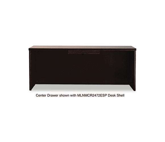 MLNMCD1ESP Mira Series Wood Veneer Center Drawer, 23w x 16d x 2h, Espresso By MAYLINE COMPANY