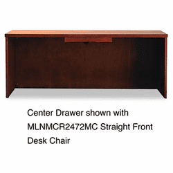 MLNMCD1MC Mira Series Wood Veneer Center Drawer, 23w x 16d x 2h, Medium Cherry By MAYLINE COMPANY
