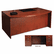 MLNMDK3672MC Mira Series Wood Veneer Bow Front Desk, 72w x 42d x 29h, Medium Cherry By MAYLINE COMPANY