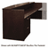 MLNMRS7278DESP Mira Series Wood Veneer Reception Desk Shell, 72w x 36d x 43�h, Espresso By MAYLINE COMPANY