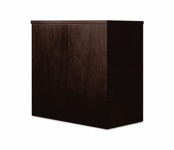 MLNMWD3624ESP Mira Series Wood Veneer Wardrobe Unit, 34�w x 24d x 38h, Espresso By MAYLINE COMPANY