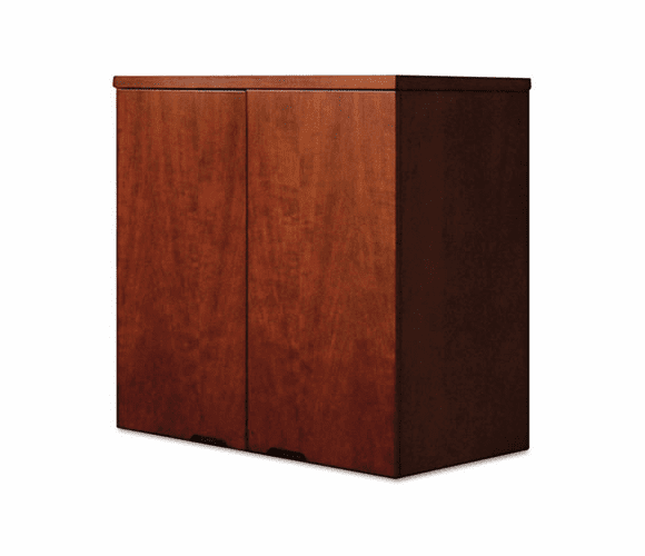 MLNMWD3624MC Mira Series Wood Veneer Wardrobe Unit, 34�w x 24d x 38h, Medium Cherry By MAYLINE COMPANY