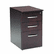 MLNNBBFMAH Napoli Veneer Box/Box/File Pedestal, 15w x 21d x 26h, Mahogany By MAYLINE COMPANY