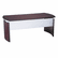 MLNNDT72MAH Napoli Series Wood Veneer 72w Desk Top with Modesty Panel, Mahogany By MAYLINE COMPANY
