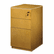 MLNPBBFT19M Luminary Series Wood Veneer Freestanding Box/Box/File Pedestal, Maple By MAYLINE COMPANY