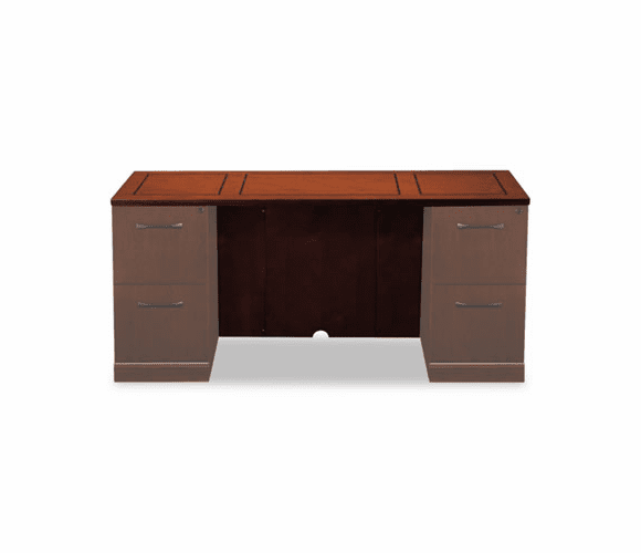 MLNSCT72SCR Sorrento Series Veneer Credenza Top, 72w x 24d, Bourbon Cherry By MAYLINE COMPANY