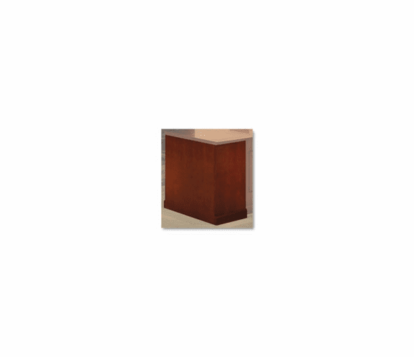 MLNSDLRSCR Sorrento Series Wood Veneer Right Leg For Desk Top, Bourbon Cherry By MAYLINE COMPANY