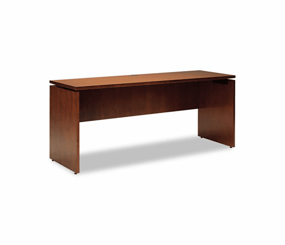 MLNSKCNZ72TOF Stella Series Wood Veneer Credenza, 72w x 24d x 29h, Toffee By MAYLINE COMPANY