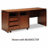 MLNSKCNZ72TOF Stella Series Wood Veneer Credenza, 72w x 24d x 29h, Toffee By MAYLINE COMPANY