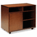 MLNSKSCTOF Stella Series Veneer Mobile Storage Cabinet, 34�w x 19d x 28�h, Toffee By MAYLINE COMPANY