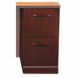 MLNSRFFSCR Sorrento Series File/File Pedestal for Return Top, Bourbon Cherry By MAYLINE COMPANY