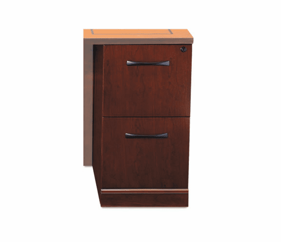 MLNSRFFSCR Sorrento Series File/File Pedestal for Return Top, Bourbon Cherry By MAYLINE COMPANY