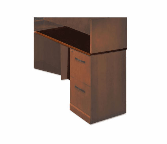 MLNSRTRSCR Sorrento Series Right Return Top with Mod Panel, 48w x 20d x 29h, Brbon Cherry By MAYLINE COMPANY