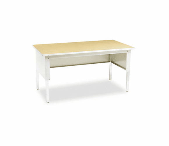 MLNTB60PG Kwik-File Mailflow-To-Go Mailroom System Table, 60w x 30d x 36h,Birch/PblGray By MAYLINE COMPANY