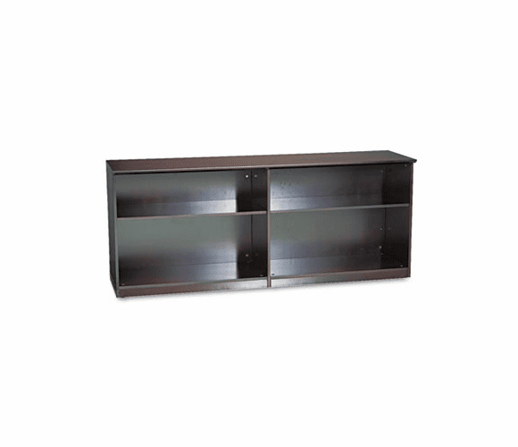 MLNVLCCMAH Veneer Low Wall Cabinet without Doors, 72w x 19d x 29�h, Mahogany By MAYLINE COMPANY