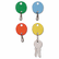MMF2018009W47 Oval Snap-Hook Key Tags, Plastic, 1 1/2 x 1 1/2, Assorted, 20/Pack By MMF INDUSTRIES